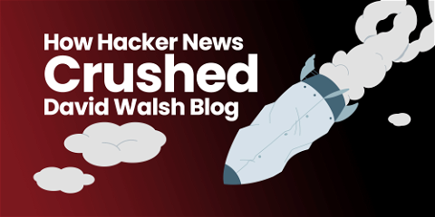 How Hacker News Crushed DavidWalshBlog